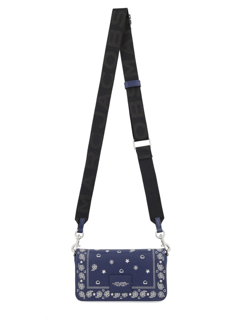 Marc Jacobs Split Leather Mini Bag — Blue