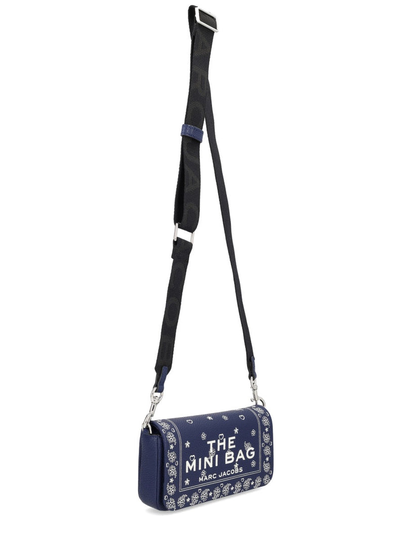 Marc Jacobs Split Leather Mini Bag — Blue