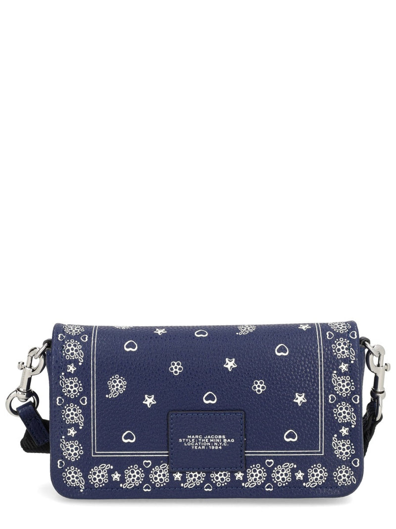 Marc Jacobs Split Leather Mini Bag — Blue