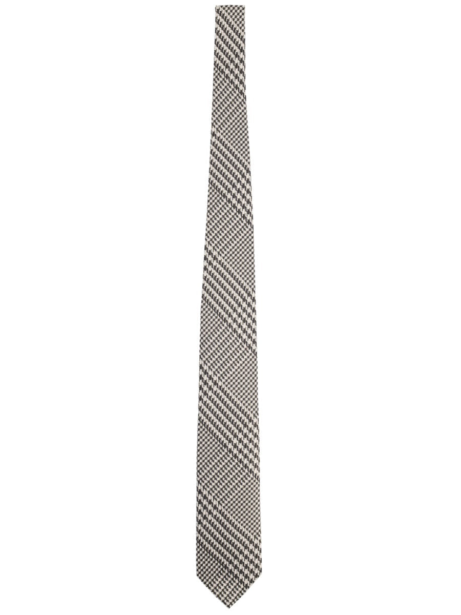Tom Ford Printed Silk Necktie — Multicolor Neckties