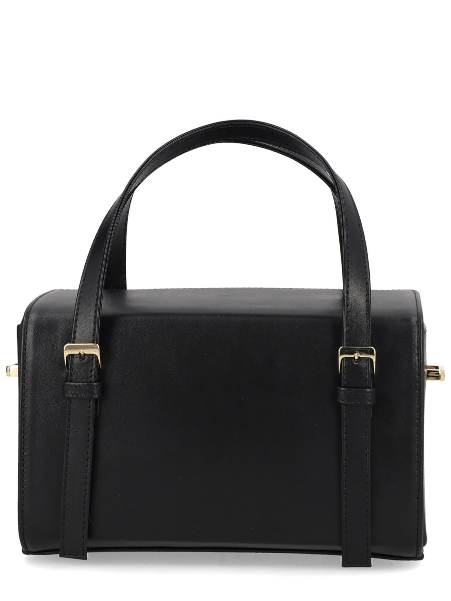 Sofia Belmondo Mini Bag — Black Calf Leather