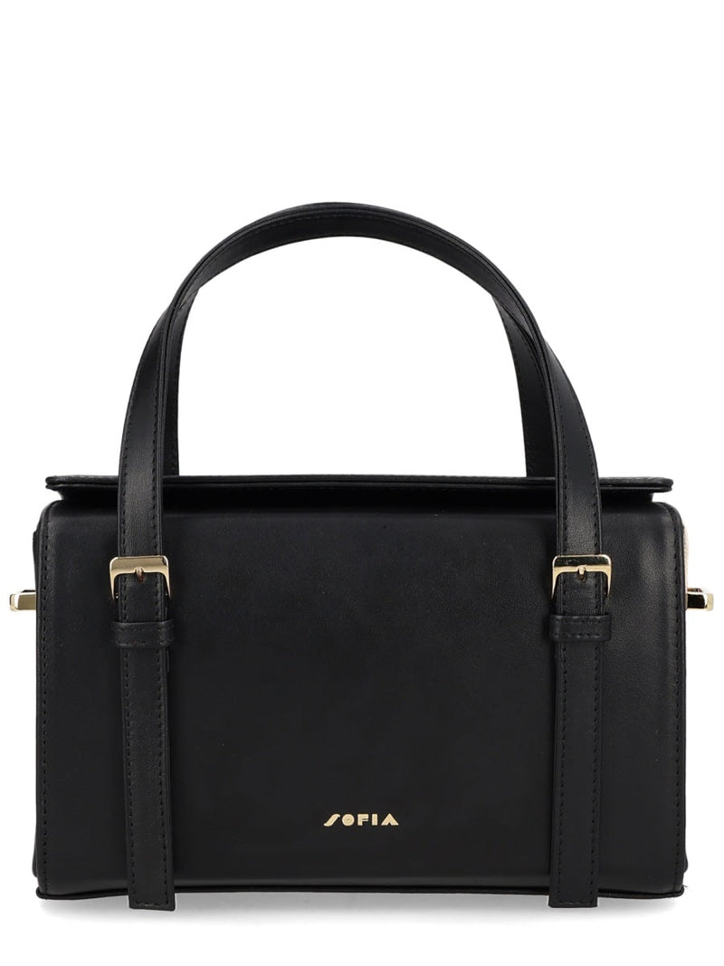 Sofia Belmondo Mini Bag — Black Calf Leather