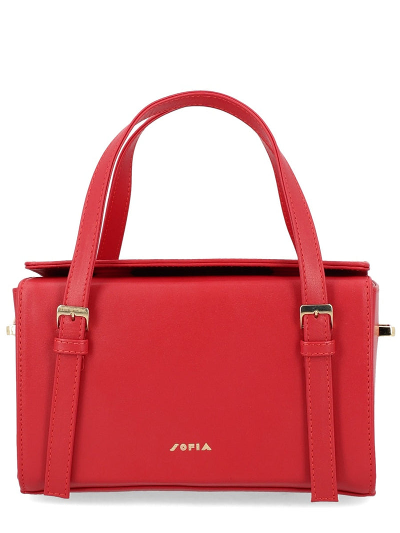 Sofia Belmondo Mini Bag — Red Calf Leather