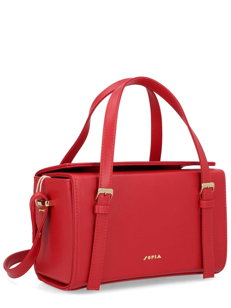 Sofia Belmondo Mini Bag — Red Calf Leather