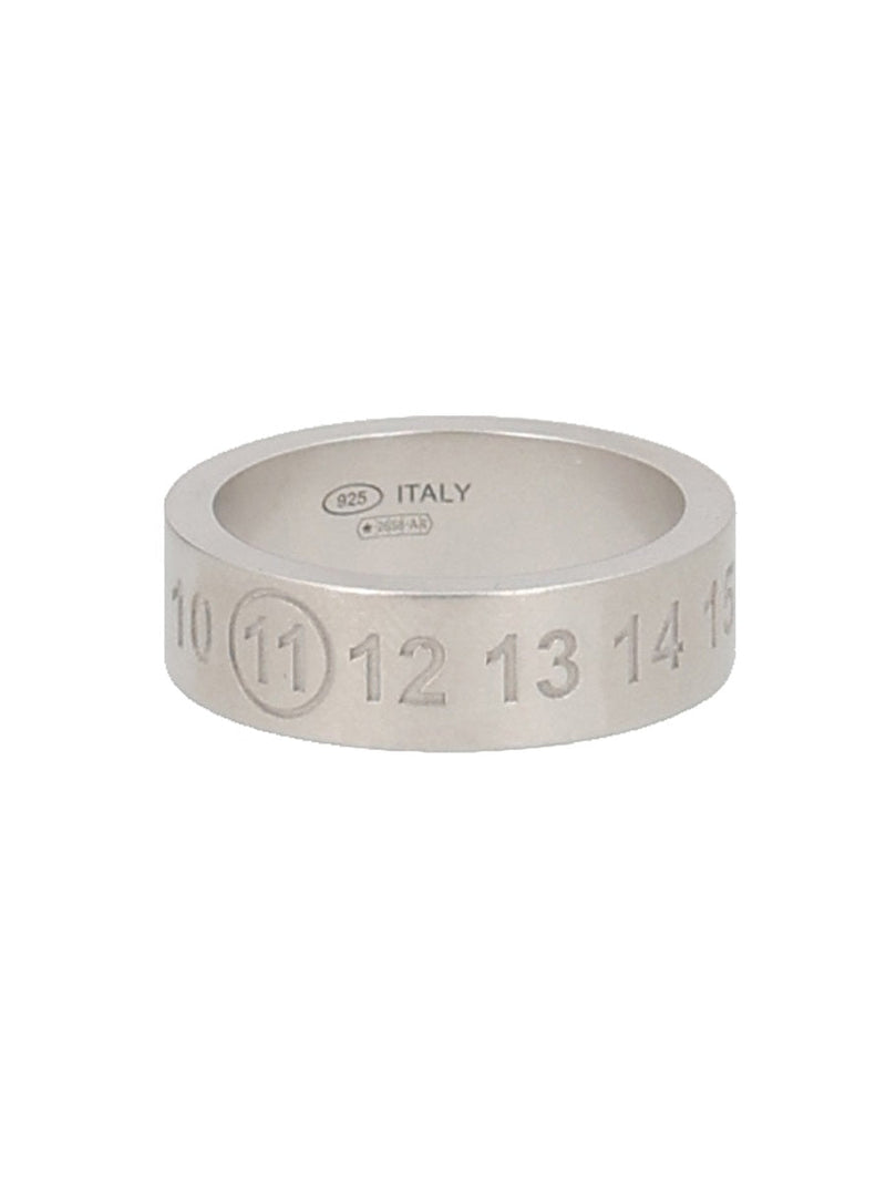 Maison Margiela Numeric Ring — Silver Rings