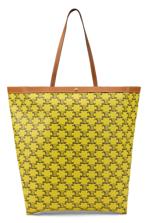 Celine Triomphe Tote Bag — Yellow Calfskin