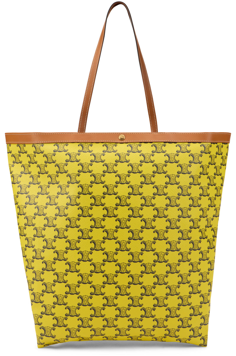Celine Triomphe Tote Bag — Yellow Calfskin