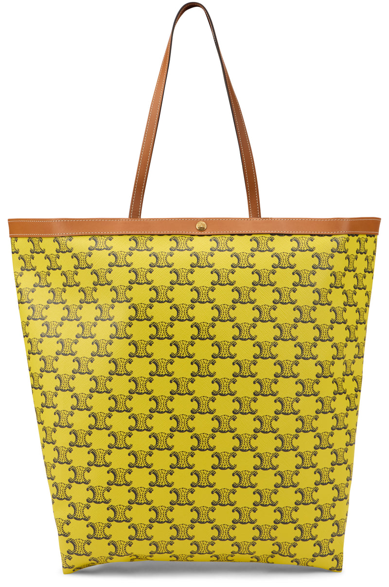 Celine Triomphe Tote Bag — Yellow Calfskin
