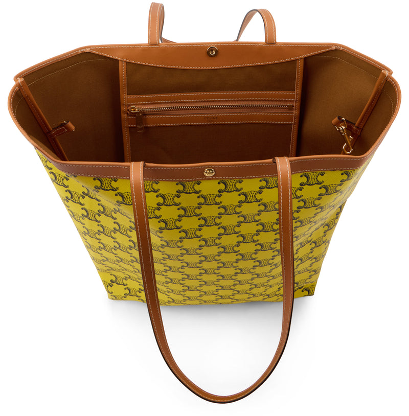 Celine Triomphe Tote Bag — Yellow Calfskin