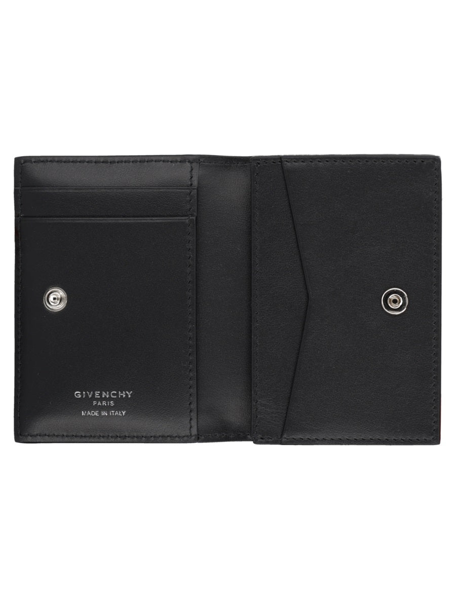 Givenchy Antigona Card Case — Black Calf Leather Cases