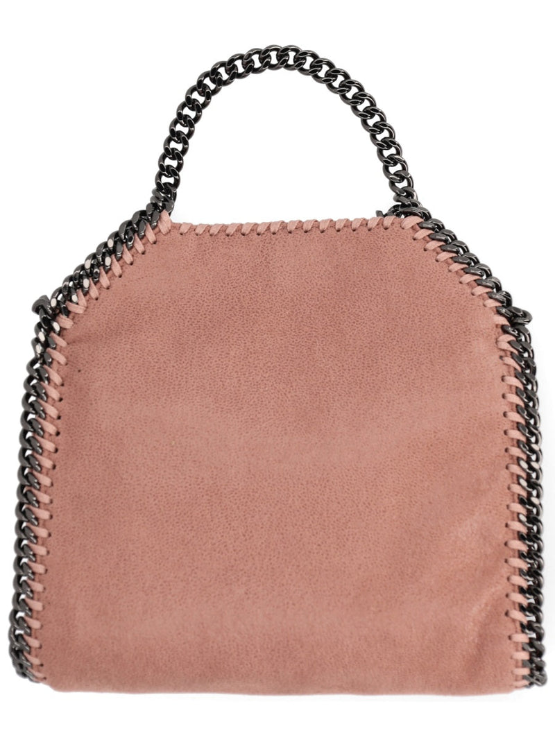 Stella Mccartney Falabella Micro Shoulder Bag — Brown Polyester