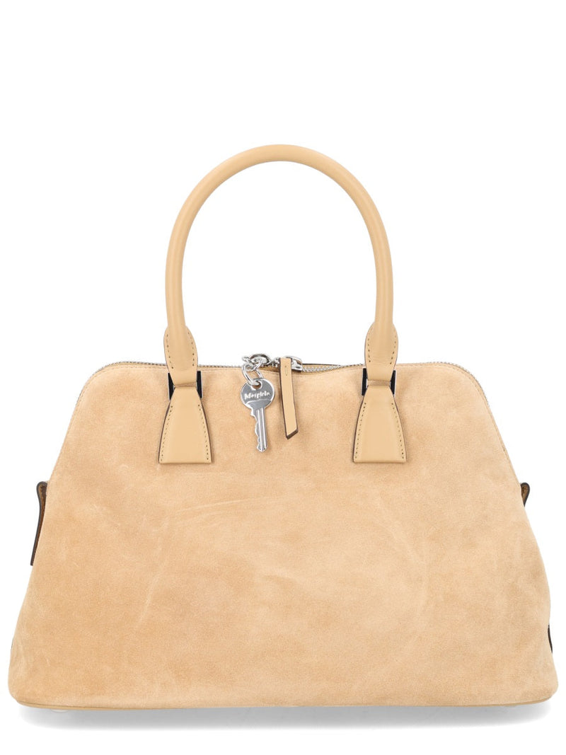 Maison Margiela 5ac Shoulder Bag — Beige Leather