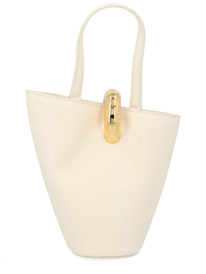 Jacquemus Shoulder Bag — Beige Leather