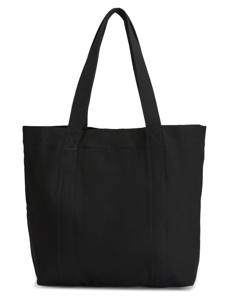 Adidas Cotton Logo Tote Bag — Black