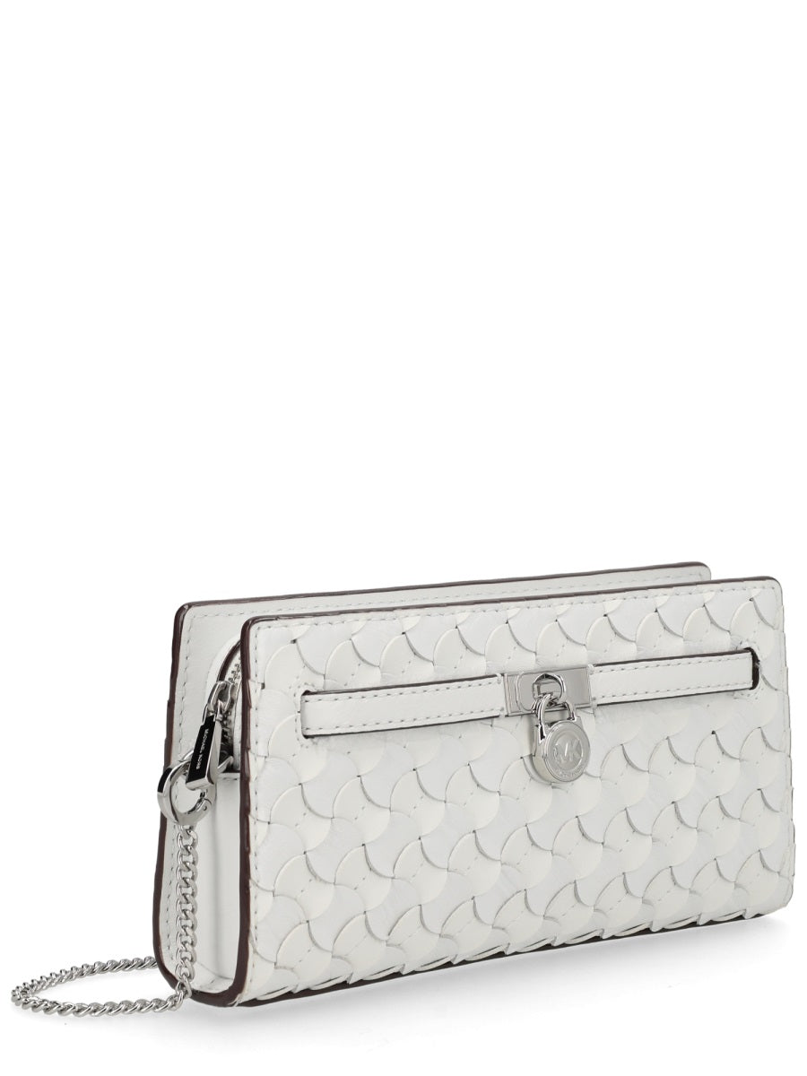 Michael Michael Kors Cow Leather Shoulder Bag — White