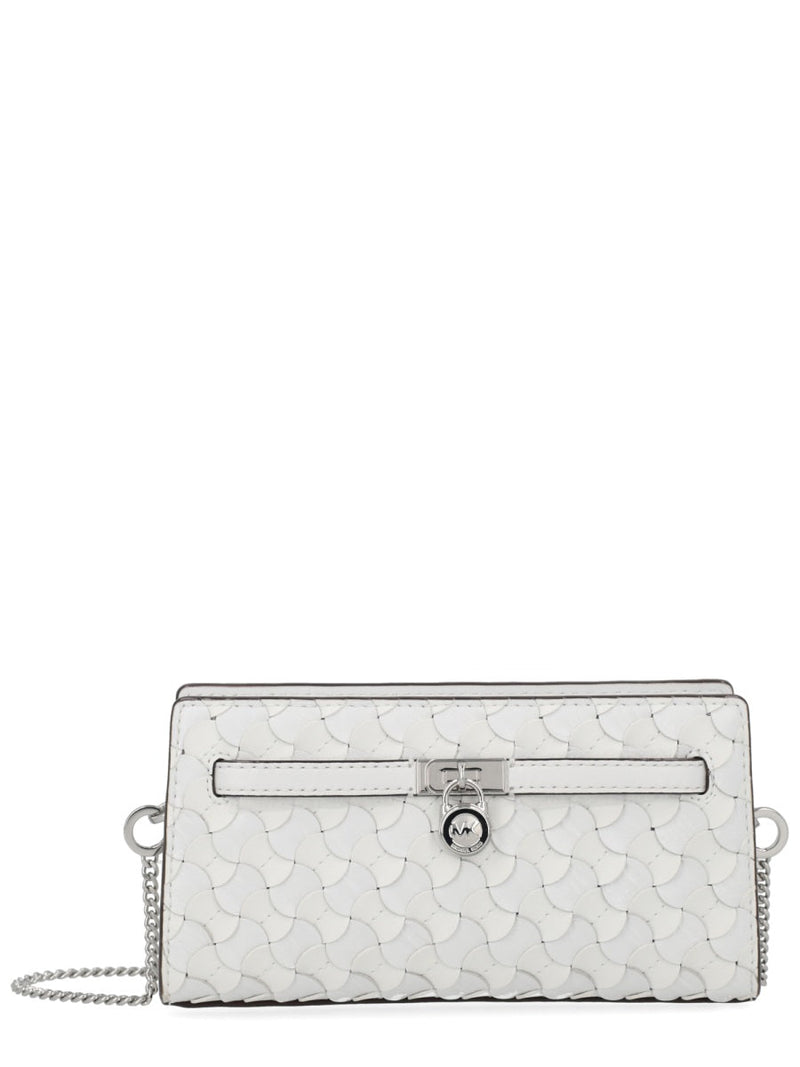 Michael Michael Kors Cow Leather Shoulder Bag — White