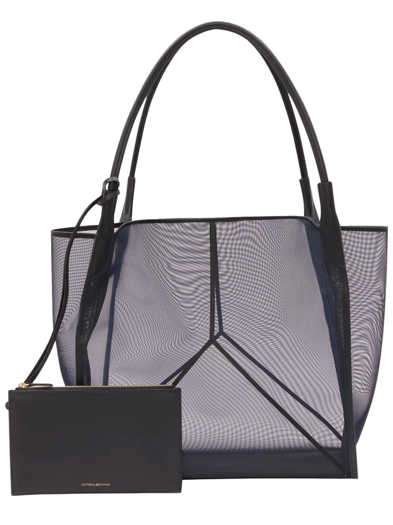 Victoria Beckham Polyamide Tote Bag — Navy