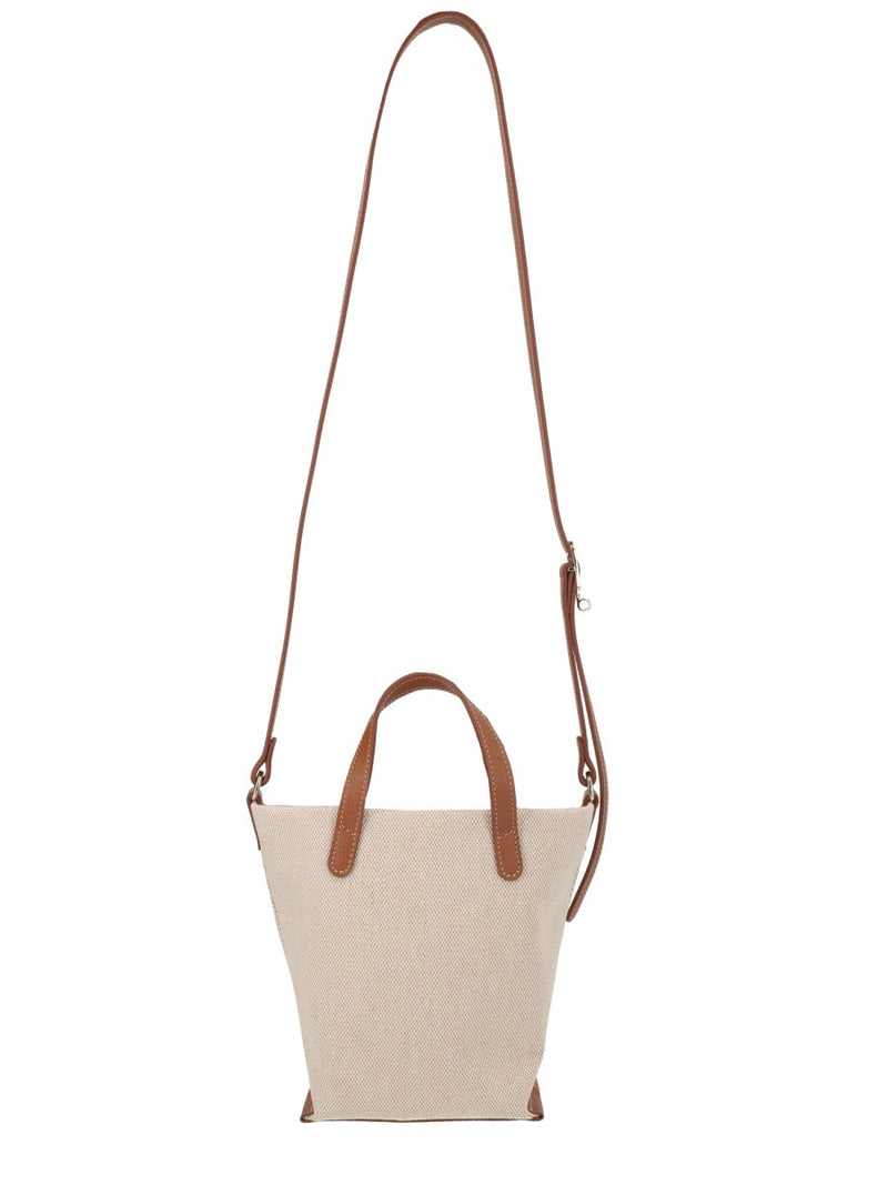 Longchamp Complice Shoulder Bag — Brown Canvas