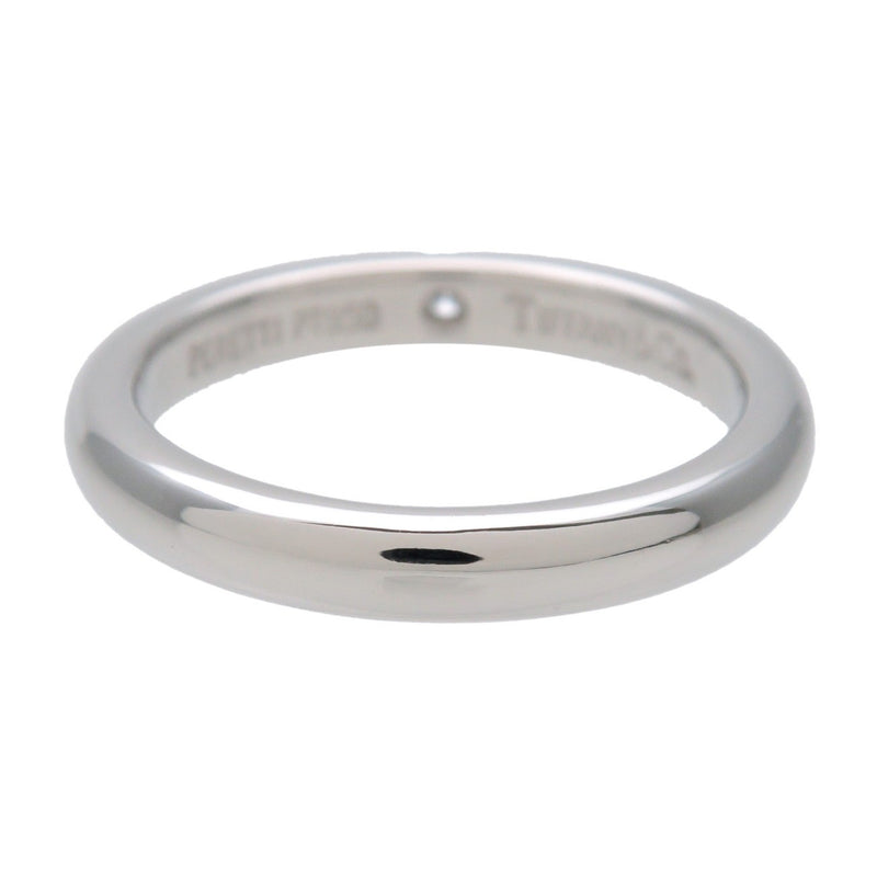 Tiffany & Co. Elsa Peretti 1 Diamond Stacking Band 18k Rose Gold With Silver Platinum Bijoux