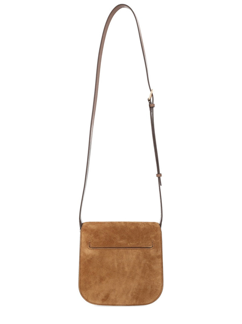 Tom Ford Tara Shoulder Bag — Brown Leather