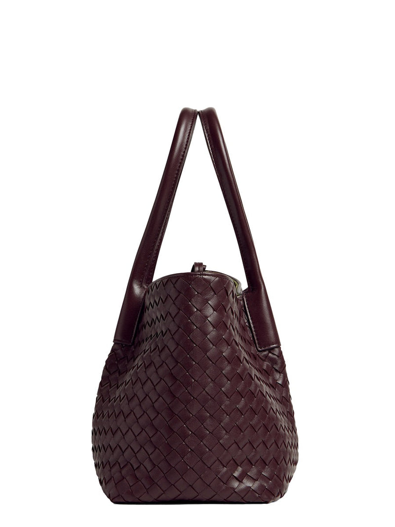 Bottega Veneta Picture Gallery Shoulder Bag — Multicolor Calf Leather