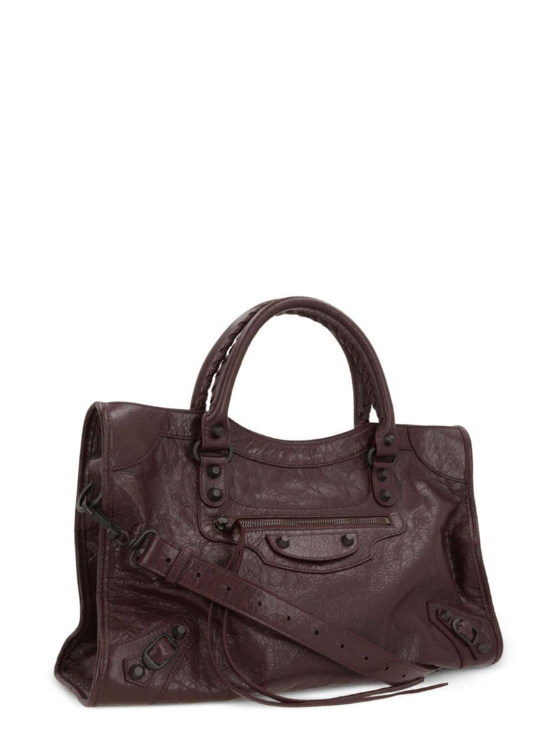 Balenciaga Shoulder Bag — Red Lambskin