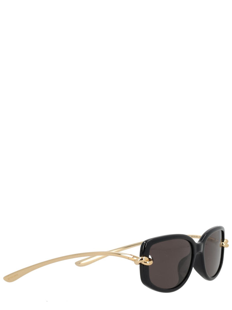 Bottega Veneta 861356_vbl801280 Sunglasses — Black Polyamide