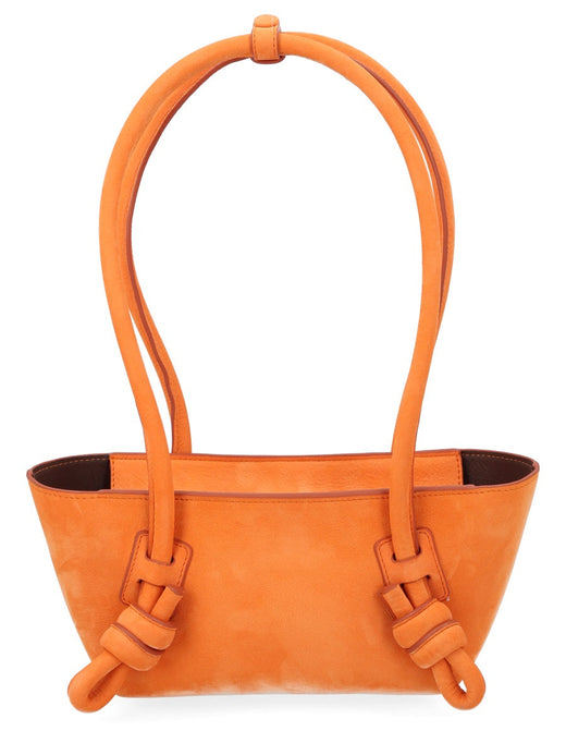 Hereu Fleca Shoulder Bag — Orange Leather