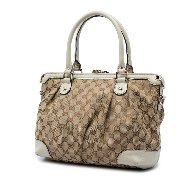 GG Canvas Sukey Satchel - Image 2