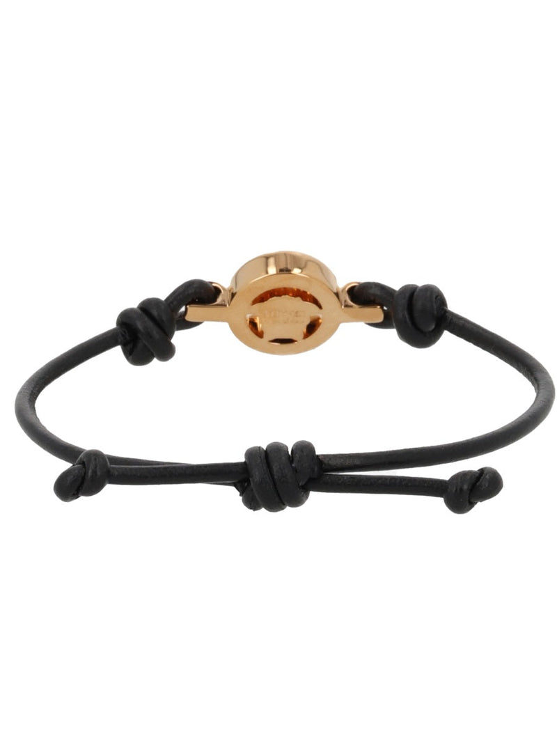 Versace Lambskin Bracelet — Black Bracelets