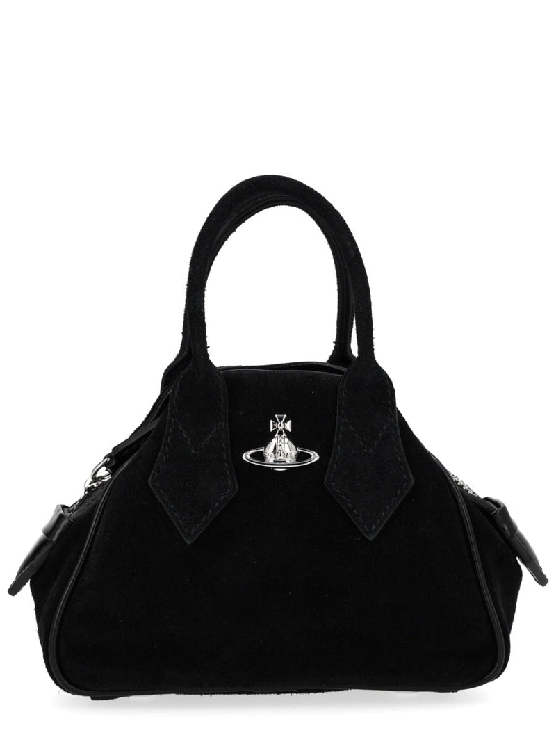 Vivienne Westwood Structured Calf Leather Mini Bag — Black