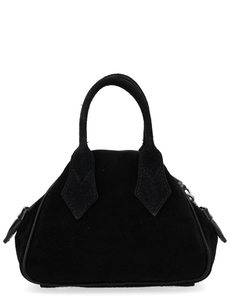 Vivienne Westwood Structured Calf Leather Mini Bag — Black