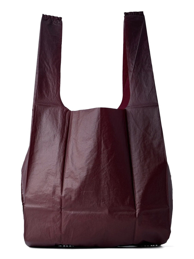 Our Legacy Grocery Shoulder Bag — Red Polyurethane