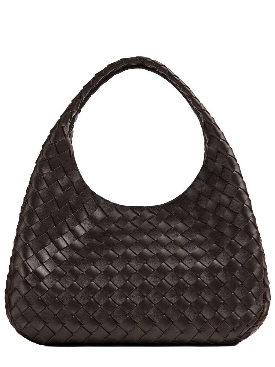 Bottega Veneta Shoulder Bag — Brown Leather