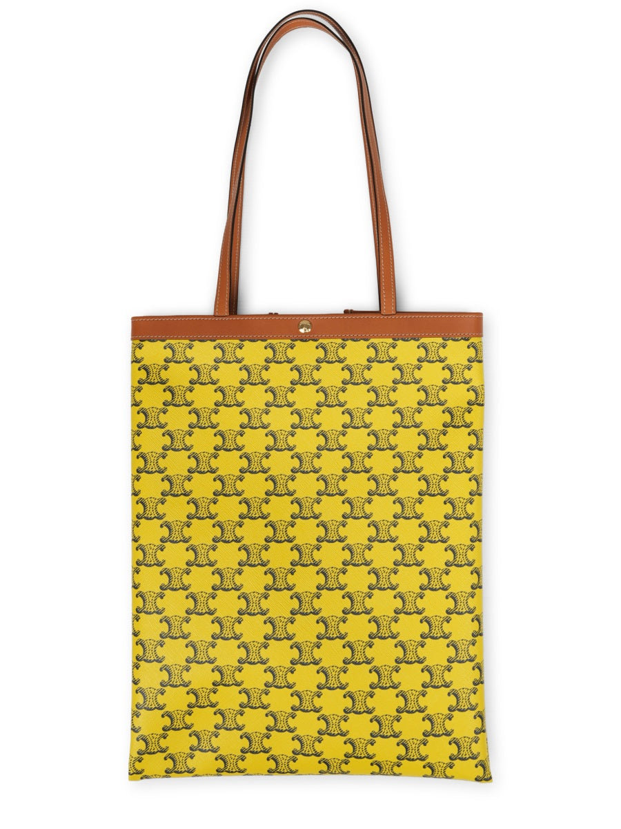 Celine Triomphe Tote Bag — Yellow