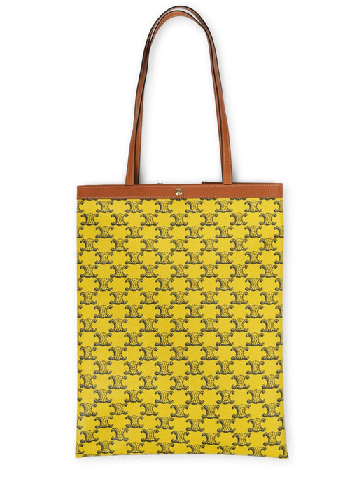 Celine Triomphe Tote Bag — Yellow