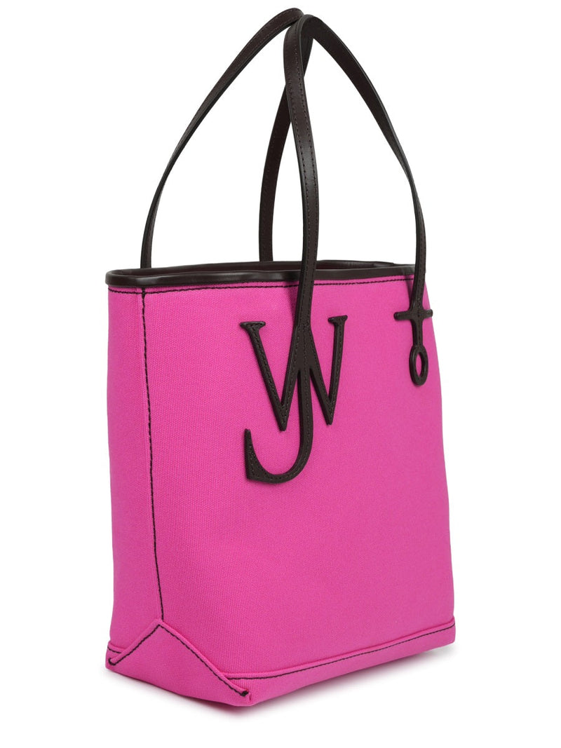 Jw Anderson Anchor Tote Bag — Pink Cotton