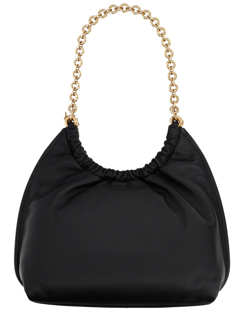 Michael Michael Kors Smooth Cow Leather Shoulder Bag — Black