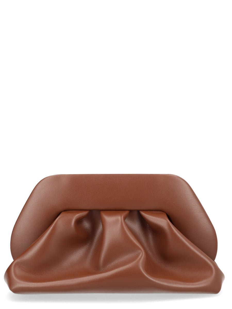 Themoirè Bios Shoulder Bag — Brown Recycled Polyester
