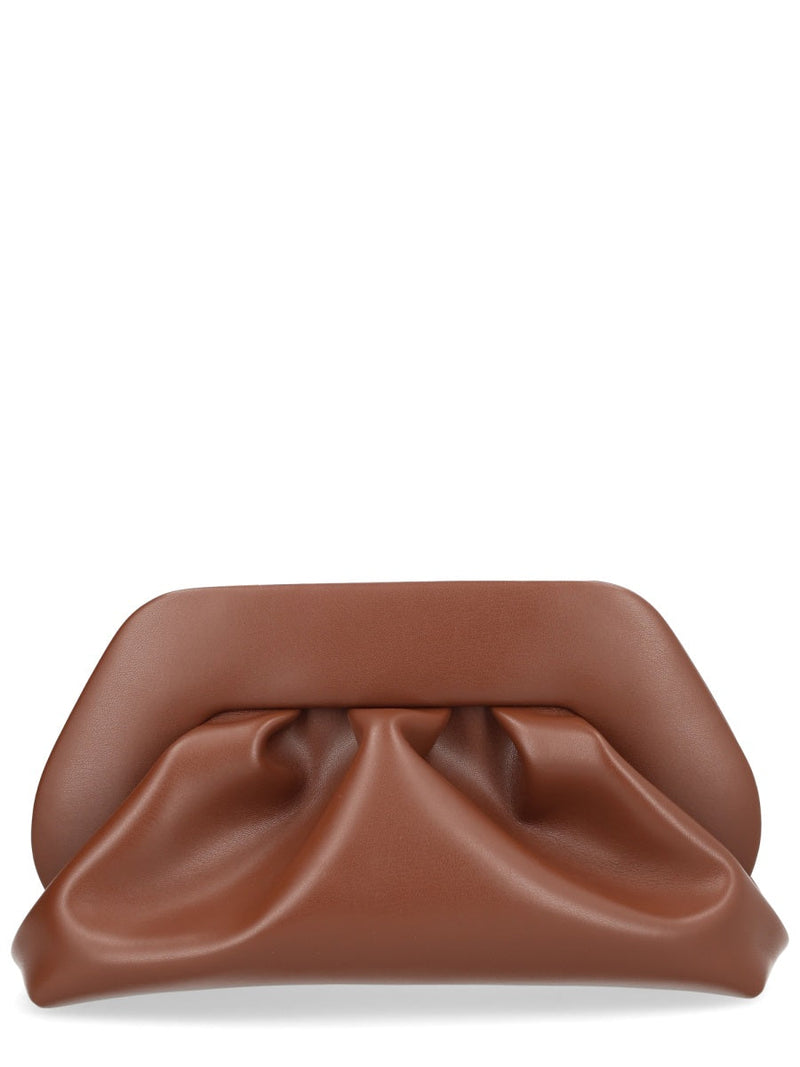 Themoirè Bios Shoulder Bag — Brown Recycled Polyester