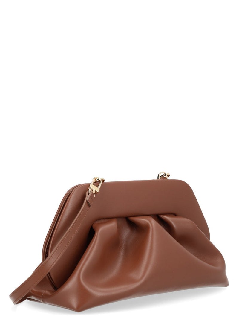 Themoirè Bios Shoulder Bag — Brown Recycled Polyester