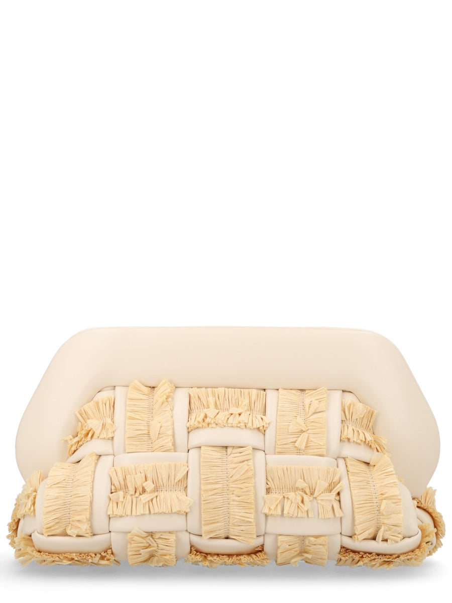 Themoirè Bios Shoulder Bag — Beige Cotton
