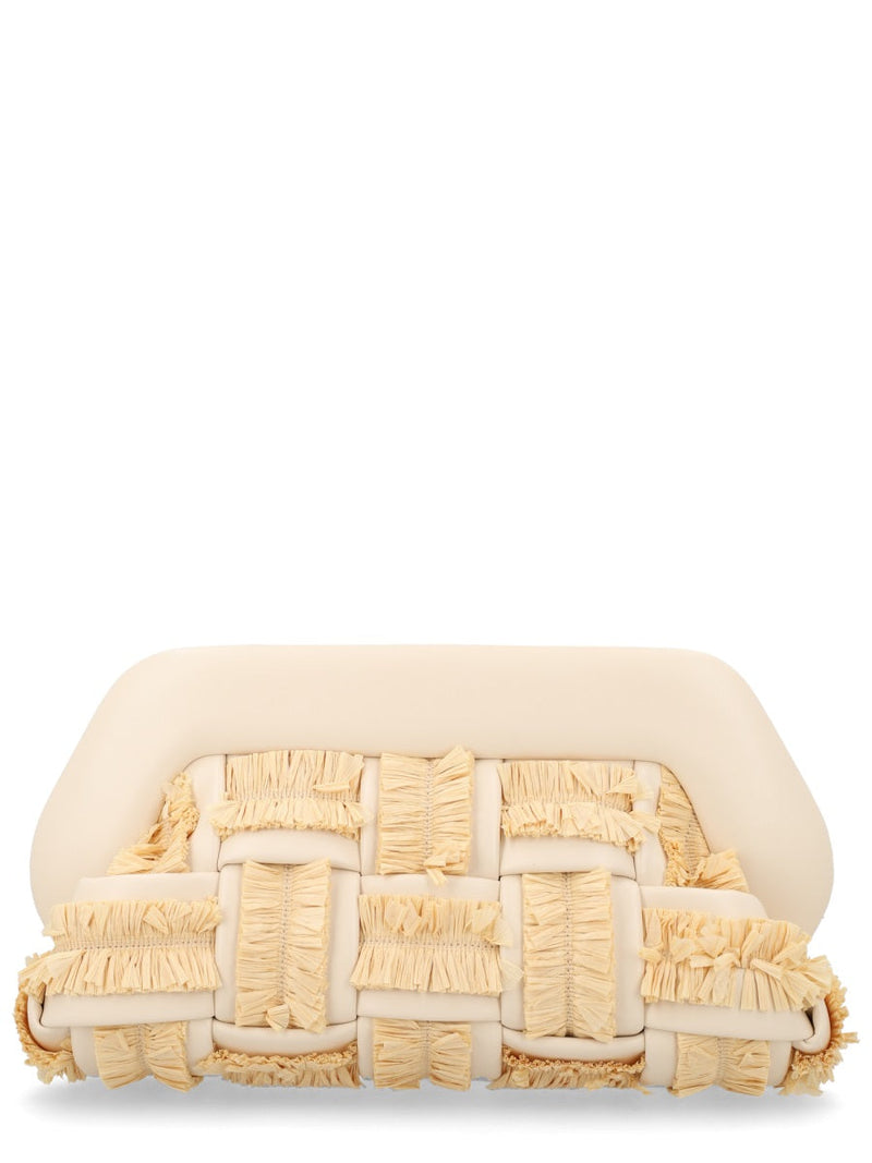 Themoirè Bios Shoulder Bag — Beige Cotton