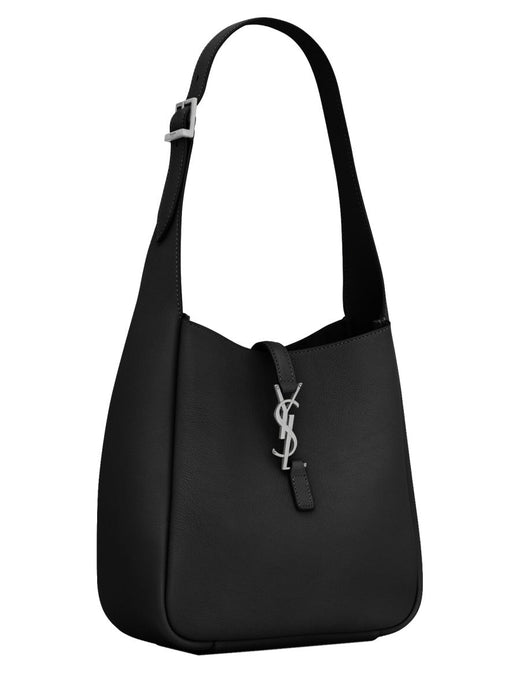 Saint Laurent Le Shoulder Bag — Black Calf Leather