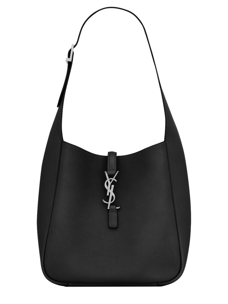 Saint Laurent Le Shoulder Bag — Black Calf Leather