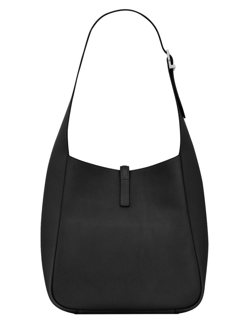 Saint Laurent Le Shoulder Bag — Black Calf Leather