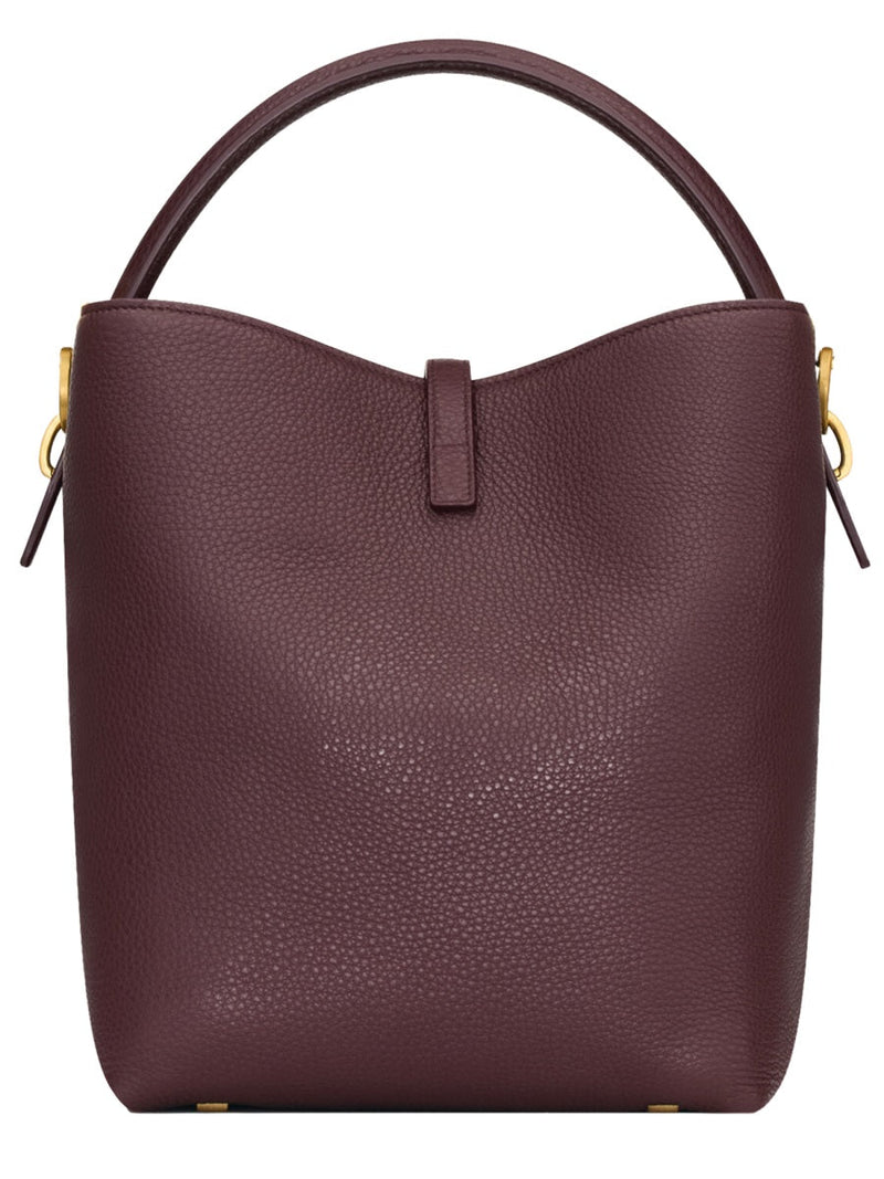 Saint Laurent Le Shoulder Bag — Bordeaux Calf Leather