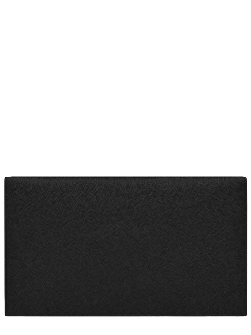 Saint Laurent Uptown Wallet — Black Calfskin