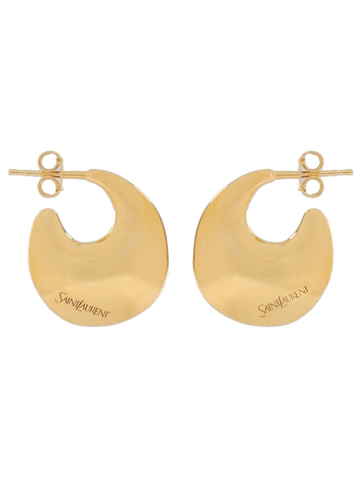 Saint Laurent Earrings — Gold Brass