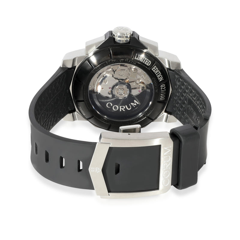 Corum Admiral Cup Challenger 753.671.98 Mens Watch Stainless Steel-Pvd Gray Steel/pvd Wrist